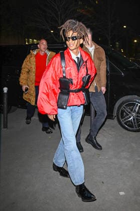 Jaden Smith in the Montparnasse district of Paris, France, on January 19, 2026 Jaden Smith has been appointed mens artistic director at Christian Louboutin, with a capsule collection in January for Paris Fashion Week and a first official show in Paris for Fall Winter 2026 Yehiel Chekroune Bestimage Jaden Smith in the Montparnasse district of Paris, France, on January 19, 2026 Jaden Smith has been appointed mens artistic director at Christian Louboutin, with a capsule collection in January for Paris Fashion Week and a first official show in Paris for Fall Winter 2026 Paris France  Copyright: xYehielxChekrounex xBestimagexYehielxChekrounex xBestimagex