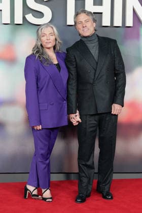 Is This Thing On? UK Premiere - Arrival Executive Producer John Bishop and wife Melanie Bishop attend the Is This Thing On? UK Gala Screening arrivals at Odeon Luxe West End, Credit:Lounis Tiar Avalon United Kingdom, London, Odeon Leicester Square  Copyright: xLounisxTiarx xAvalonx 1067462189