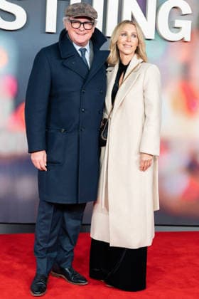 Is This Thing On? UK Premiere - Arrival Hugh Bonneville and Heidi Kadlecova attend the Is This Thing On? UK Gala Screening arrivals at Odeon Luxe West End, Credit:Lounis Tiar Avalon United Kingdom, London, Odeon Leicester Square  Copyright: xLounisxTiarx xAvalonx 1067462769