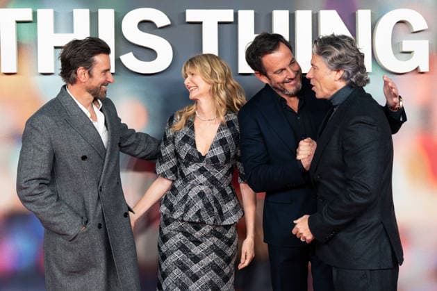 Is This Thing On? UK Premiere - Arrival Bradley Cooper, Laura Dern and Will Arnett attend the Is This Thing On? UK Gala Screening arrivals at Odeon Luxe West End, Credit:Lounis Tiar Avalon United Kingdom, London, Odeon Leicester Square  Copyright: xLounisxTiarx xAvalonx 1067463018