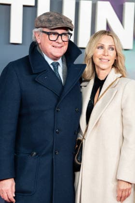 Is This Thing On? UK Premiere - Arrival Hugh Bonneville and Heidi Kadlecova attend the Is This Thing On? UK Gala Screening arrivals at Odeon Luxe West End, Credit:Lounis Tiar Avalon United Kingdom, London, Odeon Leicester Square  Copyright: xLounisxTiarx xAvalonx 1067463028