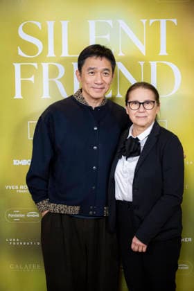 Tony Leung - Silent Friend - Paris Tony Leung and Ildiko Enyedi during the premiere of the film Silent Friend in Paris on January 19, 2026. Photo by Eliot Blondet ABACAPRESS.COM Paris France France  Copyright: xBlondetxEliot ABACAx