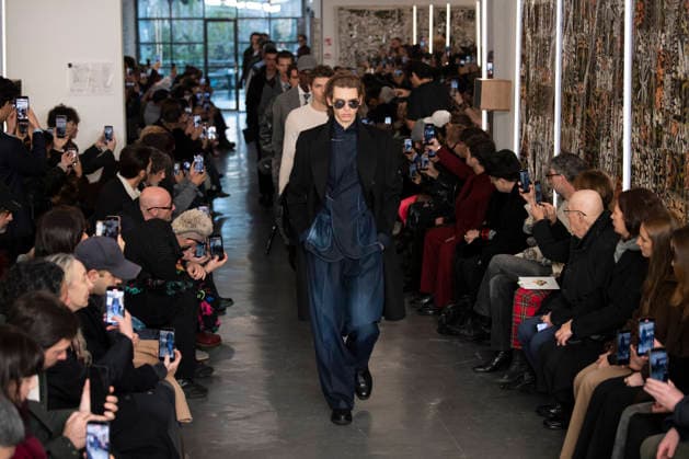 Milan Fashion Week - Men F W 2026-27 David Catalan Fashion Show Catwalk Milan, Italy Milan Fashion Week - Men F W 2026-27 David Catalan Fashion Show Catwalk Milan, Italy 19th January 2026 SGPItalia id 134364_002 Not Exclusive  Copyright: xJohnnyxDallaxLibera SGPx