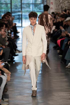 Milan Fashion Week - Men F W 2026-27 Miguel Vieira Fashion Show Catwalk Milan, Italy Milan Fashion Week - Men F W 2026-27 Miguel Vieira Fashion Show Catwalk Milan, Italy 19th January 2026 SGPItalia id 134365_002 Not Exclusive  Copyright: xJohnnyxDallaxLibera SGPx