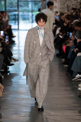Milan Fashion Week - Men F W 2026-27 Miguel Vieira Fashion Show Catwalk Milan, Italy Milan Fashion Week - Men F W 2026-27 Miguel Vieira Fashion Show Catwalk Milan, Italy 19th January 2026 SGPItalia id 134365_002 Not Exclusive  Copyright: xJohnnyxDallaxLibera SGPx