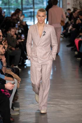 Milan Fashion Week - Men F W 2026-27 Miguel Vieira Fashion Show Catwalk Milan, Italy Milan Fashion Week - Men F W 2026-27 Miguel Vieira Fashion Show Catwalk Milan, Italy 19th January 2026 SGPItalia id 134365_002 Not Exclusive  Copyright: xJohnnyxDallaxLibera SGPx