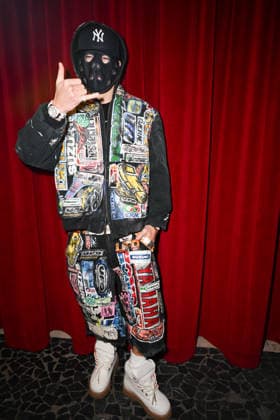 Milan, Milan Men s Fashion Week: Fall Winter 2026 - Men s Fashion, Fall Winter 2026.- PDF - fashion show. Arrivals. Pictured: guest  Copyright: xSimonaxChiocciax xipa-agency.netx xFotosickix IPA_Agency_IPA70306477