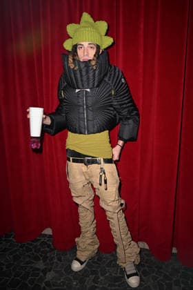 Milan, Milan Men s Fashion Week: Fall Winter 2026 - Men s Fashion, Fall Winter 2026. - PDF - fashion show. Arrivals. Pictured: Dref Gold  Copyright: xSimonaxChiocciax xipa-agency.netx xFotosickix IPA_Agency_IPA70306511
