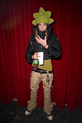 Milan, Milan Men s Fashion Week: Fall Winter 2026 - Men s Fashion, Fall Winter 2026. - PDF - fashion show. Arrivals. Pictured: Dref Gold  Copyright: xSimonaxChiocciax xipa-agency.netx xFotosickix IPA_Agency_IPA70306513
