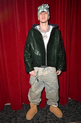 Milan, Milan Men s Fashion Week: Fall Winter 2026 - Men s Fashion, Fall Winter 2026. - PDF - fashion show . arrivals. Pictured: Icy Subzero  Copyright: xSimonaxChiocciax xipa-agency.netx xFotosickix IPA_Agency_IPA70306546