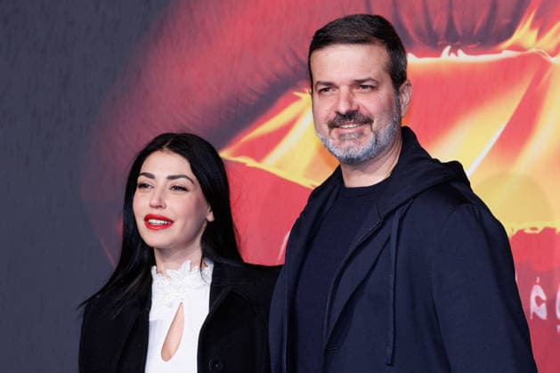 News - Red Carpet - THE BEAUTY Dalila and Andrea Stramaccioni attend the red carpet of the movie THE BEAUTY on January 19, 2026 at Terme di Diocleziano, Rome, Italy Rome Terme di Diocleziano Italy Copyright: xEmanuelaxVertollix xLiveMediax LPN_2248858