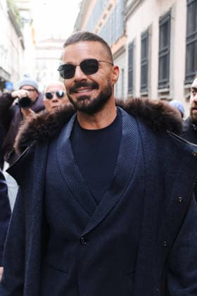 Milan, Milan Fashion Week Menswear Fall Winter 2026 2027 - Men s Fashion, Fall Winter 2026 2027 - Giorgio Armani Fashion Show - Guest Arrivals. Pictured: Ricky Martin  Copyright: xAlessandroxBremecx xipa-agency.netx xx IPA_Agency_IPA70307087