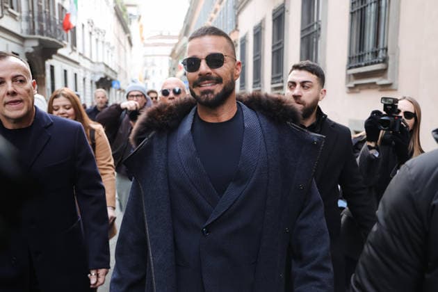 Milan, Milan Fashion Week Menswear Fall Winter 2026 2027 - Men s Fashion, Fall Winter 2026 2027 - Giorgio Armani Fashion Show - Guest Arrivals. Pictured: Ricky Martin  Copyright: xAlessandroxBremecx xipa-agency.netx xx IPA_Agency_IPA70307088