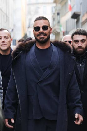Milan, Milan Fashion Week Menswear Fall Winter 2026 2027 - Men s Fashion, Fall Winter 2026 2027 - Giorgio Armani Fashion Show - Guest Arrivals. Pictured: Ricky Martin  Copyright: xAlessandroxBremecx xipa-agency.netx xx IPA_Agency_IPA70307095