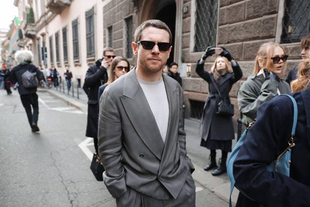 Milan, Milan Fashion Week Menswear Fall Winter 2026 2027 - Men s Fashion, Fall Winter 2026 2027 - Giorgio Armani Fashion Show - Guest Arrivals. Pictured: Jack O Connell  Copyright: xAlessandroxBremecx xipa-agency.netx xx IPA_Agency_IPA70307104