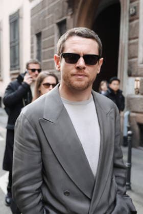 Milan, Milan Fashion Week Menswear Fall Winter 2026 2027 - Men s Fashion, Fall Winter 2026 2027 - Giorgio Armani Fashion Show - Guest Arrivals. Pictured: Jack O Connell  Copyright: xAlessandroxBremecx xipa-agency.netx xx IPA_Agency_IPA70307105