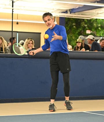 TYPTI Launch Hosted by Steve Bellamy Chris Pine at the launch of TYPTI, a new racquet sport hosted by Steve Bellamy and hollywood celebrities at California Smash on January 19, 2026 in El Segundo, CA. El Segundo California Smash California USA Copyright: xStarbuck xAFF-USA.COMx