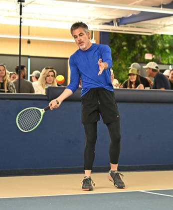 TYPTI Launch Hosted by Steve Bellamy Chris Pine at the launch of TYPTI, a new racquet sport hosted by Steve Bellamy and hollywood celebrities at California Smash on January 19, 2026 in El Segundo, CA. El Segundo California Smash California USA Copyright: xStarbuck xAFF-USA.COMx
