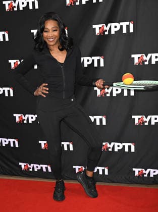 TYPTI Launch Hosted by Steve Bellamy Tiffany Haddish at the launch of TYPTI, a new racquet sport hosted by Steve Bellamy and hollywood celebrities at California Smash on January 19, 2026 in El Segundo, CA. El Segundo California Smash California USA Copyright: xStarbuck xAFF-USA.COMx
