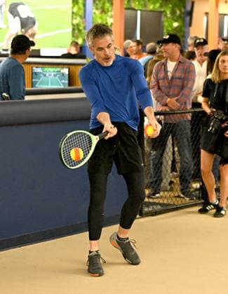TYPTI Launch Hosted by Steve Bellamy Chris Pine at the launch of TYPTI, a new racquet sport hosted by Steve Bellamy and hollywood celebrities at California Smash on January 19, 2026 in El Segundo, CA. El Segundo California Smash California USA Copyright: xStarbuck xAFF-USA.COMx