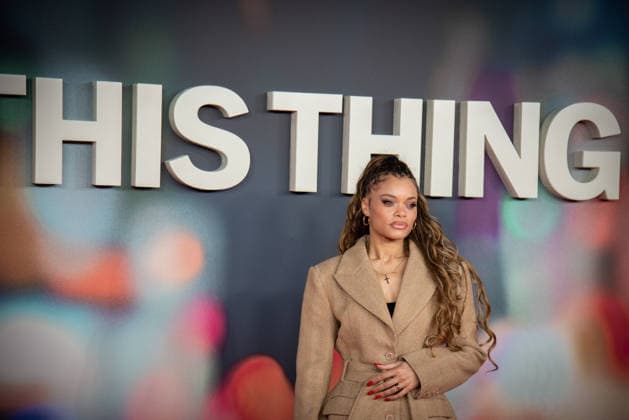 January 19, 2026, London, United Kingdom: Andra Day attends the Is This Thing On? UK Gala Screening at Odeon Luxe West End. Is This Thing On? UK Gala Screening at Odeon Luxe West End London United Kingdom - ZUMAs197 20260119_aaa_s197_409 Copyright: xLoredanaxSangiulianox
