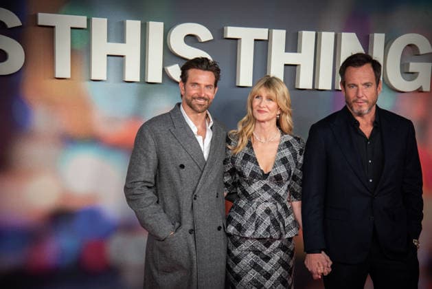 January 19, 2026, London, United Kingdom: Bradley Cooper, Laura Dern and Will Arnett attend the Is This Thing On? UK Gala Screening at Odeon Luxe West End. Is This Thing On? UK Gala Screening at Odeon Luxe West End London United Kingdom - ZUMAs197 20260119_aaa_s197_418 Copyright: xLoredanaxSangiulianox