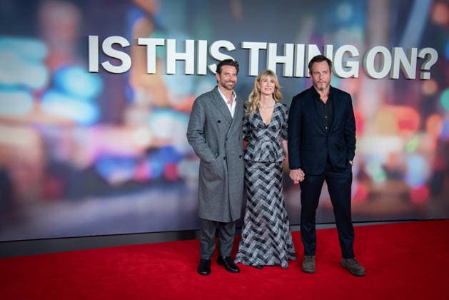 January 19, 2026, London, United Kingdom: Bradley Cooper, Laura Dern and Will Arnett attend the Is This Thing On? UK Gala Screening at Odeon Luxe West End. Is This Thing On? UK Gala Screening at Odeon Luxe West End London United Kingdom - ZUMAs197 20260119_aaa_s197_428 Copyright: xLoredanaxSangiulianox
