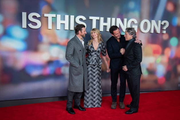 January 19, 2026, London, United Kingdom: Bradley Cooper, Laura Dern, Will Arnett, and John Bishop attend the Is This Thing On? UK Gala Screening at Odeon Luxe West End. Is This Thing On? UK Gala Screening at Odeon Luxe West End London United Kingdom - ZUMAs197 20260119_aaa_s197_430 Copyright: xLoredanaxSangiulianox