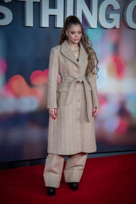 January 19, 2026, London, United Kingdom: Andra Day attends the Is This Thing On? UK Gala Screening at Odeon Luxe West End. Is This Thing On? UK Gala Screening at Odeon Luxe West End London United Kingdom - ZUMAs197 20260119_aaa_s197_460 Copyright: xLoredanaxSangiulianox