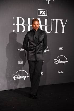 Rome, Baths of Diocletian Premiere of the series The Beauty , Pictured: Jeremy Pope  Copyright: xVincenzoxLandix xipa-agency.netx xVincenzoxLandix IPA_Agency_IPA70310239