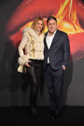 Rome, Baths of Diocletian Premiere of the series The Beauty , In the photo: Adriana Volpe Dario Costantini  Copyright: xVincenzoxLandix xipa-agency.netx xVincenzoxLandix IPA_Agency_IPA70310485