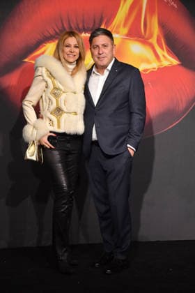 Rome, Baths of Diocletian Premiere of the series The Beauty , In the photo: Adriana Volpe Dario Costantini  Copyright: xVincenzoxLandix xipa-agency.netx xVincenzoxLandix IPA_Agency_IPA70310489