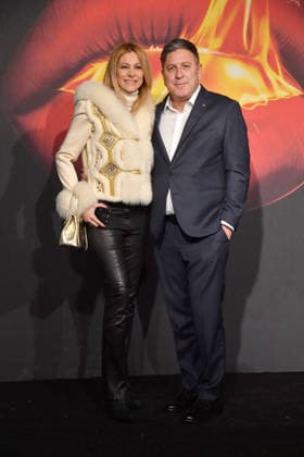 Rome, Baths of Diocletian Premiere of the series The Beauty , In the photo: Adriana Volpe Dario Costantini  Copyright: xVincenzoxLandix xipa-agency.netx xVincenzoxLandix IPA_Agency_IPA70310491