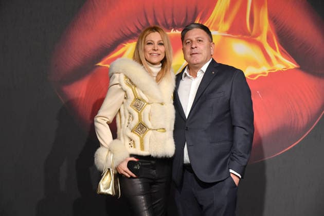 Rome, Baths of Diocletian Premiere of the series The Beauty , In the photo: Adriana Volpe Dario Costantini  Copyright: xVincenzoxLandix xipa-agency.netx xVincenzoxLandix IPA_Agency_IPA70310493