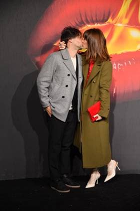 Rome, Baths of Diocletian Premiere of the series The Beauty , In the photo: Diana Del Bufalo with her boyfriend Patrizio  Copyright: xVincenzoxLandix xipa-agency.netx xVincenzoxLandix IPA_Agency_IPA70310513