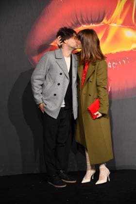 Rome, Baths of Diocletian Premiere of the series The Beauty , In the photo: Diana Del Bufalo with her boyfriend Patrizio  Copyright: xVincenzoxLandix xipa-agency.netx xVincenzoxLandix IPA_Agency_IPA70310532