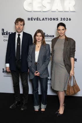 Cesar - Revelations 2026 NB Albert Serra, Sarah Pachoud, Joséphine Japy attends the Cesar - Revelations 2026 Photocall at Elysee Montmartre on January 19, 2026 in Paris, France. Photo by Nasser Berzane ABACAPRESS.COM Paris France  Copyright: xBerzanexNasser ABACAx