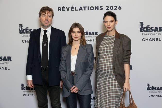 Cesar - Revelations 2026 NB Albert Serra, Sarah Pachoud, Joséphine Japy attends the Cesar - Revelations 2026 Photocall at Elysee Montmartre on January 19, 2026 in Paris, France. Photo by Nasser Berzane ABACAPRESS.COM Paris France  Copyright: xBerzanexNasser ABACAx