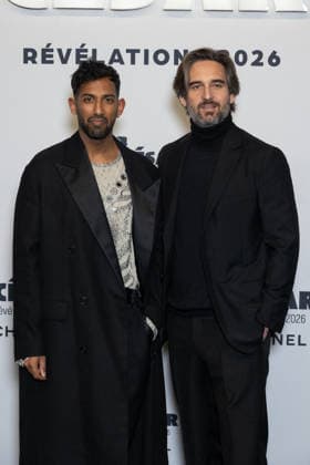 Cesar - Revelations 2026 NB Lawrence Valin, Dimitri Rassam attends the Cesar - Revelations 2026 Photocall at Elysee Montmartre on January 19, 2026 in Paris, France. Photo by Nasser Berzane ABACAPRESS.COM Paris France  Copyright: xBerzanexNasser ABACAx