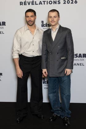 Cesar - Revelations 2026 NB Tahar Rahim, Felix Lefebvre attends the Cesar - Revelations 2026 Photocall at Elysee Montmartre on January 19, 2026 in Paris, France. Photo by Nasser Berzane ABACAPRESS.COM Paris France  Copyright: xBerzanexNasser ABACAx