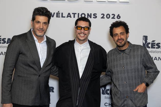 Cesar - Revelations 2026 NB Nabil Ayouch, Ayoub Gretaa, Saïd Hamich Benlarbi attends the Cesar - Revelations 2026 Photocall at Elysee Montmartre on January 19, 2026 in Paris, France. Photo by Nasser Berzane ABACAPRESS.COM Paris France  Copyright: xBerzanexNasser ABACAx