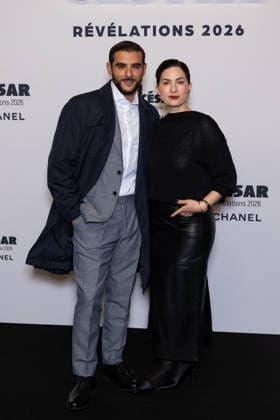 Cesar - Revelations 2026 NB Sofiane Zermani, Rebecca Zlotowski attends the Cesar - Revelations 2026 Photocall at Elysee Montmartre on January 19, 2026 in Paris, France. Photo by Nasser Berzane ABACAPRESS.COM Paris France  Copyright: xBerzanexNasser ABACAx