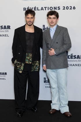 Cesar - Revelations 2026 NB Francois Civil, Eloy Pohu attends the Cesar - Revelations 2026 Photocall at Elysee Montmartre on January 19, 2026 in Paris, France. Photo by Nasser Berzane ABACAPRESS.COM Paris France  Copyright: xBerzanexNasser ABACAx