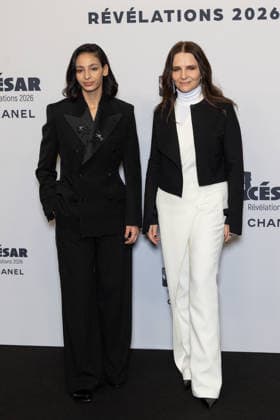 Cesar - Revelations 2026 NB Nadia Melliti, Juliette Binoche attends the Cesar - Revelations 2026 Photocall at Elysee Montmartre on January 19, 2026 in Paris, France. Photo by Nasser Berzane ABACAPRESS.COM Paris France  Copyright: xBerzanexNasser ABACAx