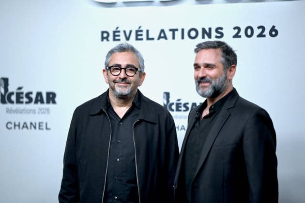 Cesar Revelations 2026 Photocall In Paris. FC PARIS, FRANCE - JANUARY 19 Eric Toledano, Suzanne Lindon and Olivier Nakache attend the Cesar - Revelations 2026 Photocall at Elysee Montmartre on January 19, 2026 in Paris, France. Photo by Franck Castel ABACAPRESS.COM Paris France  Copyright: xCastelxFranck ABACAx