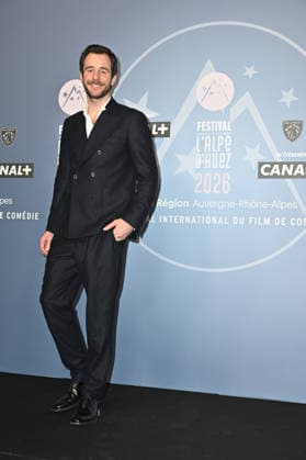 29th L Alpe d Huez Comedy Film Festival Opening Ceremony Bertrand Usclat arriving to the Opening ceremony of the 29th Comedy Film Festival in L Alpe d’Huez, France, on January 19, 2026. Photo by Mireille Ampilhac ABACAPRESS.COM L Alpe d Huez France  Copyright: xAmpilhacxMireille ABACAx