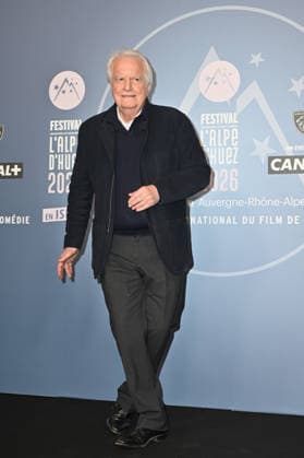 29th L Alpe d Huez Comedy Film Festival Opening Ceremony Andre Dussolier arriving to the Opening ceremony of the 29th Comedy Film Festival in L Alpe d’Huez, France, on January 19, 2026. Photo by Mireille Ampilhac ABACAPRESS.COM L Alpe d Huez France  Copyright: xAmpilhacxMireille ABACAx