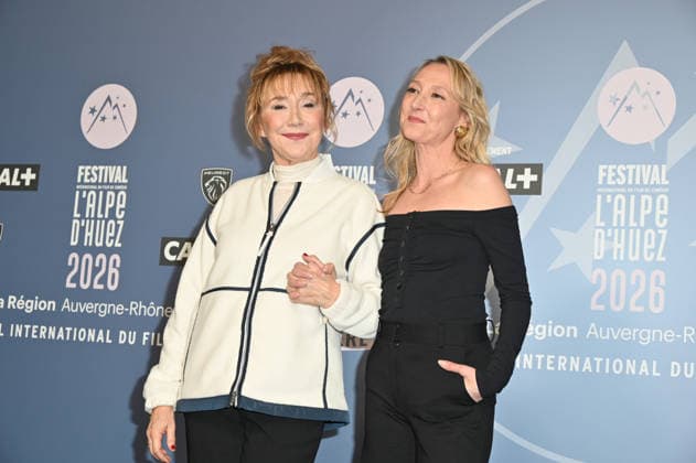 29th L Alpe d Huez Comedy Film Festival Opening Ceremony Marie-Anne Chazel and Audrey Lamy arriving to the Opening ceremony of the 29th Comedy Film Festival in L Alpe d’Huez, France, on January 19, 2026. Photo by Mireille Ampilhac ABACAPRESS.COM L Alpe d Huez France  Copyright: xAmpilhacxMireille ABACAx