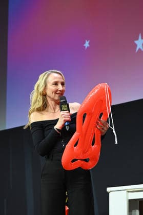 29th L Alpe d Huez Comedy Film Festival Opening Ceremony Audrey Lamy attending the Opening ceremony of the 29th Comedy Film Festival in L Alpe d’Huez, France, on January 19, 2026. Photo by Mireille Ampilhac ABACAPRESS.COM L Alpe d Huez France  Copyright: xAmpilhacxMireille ABACAx