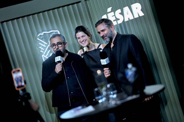 Cesar Revelations 2026 Photocall In Paris. FC PARIS, FRANCE - JANUARY 19 Eric Toledano, Suzanne Lindon and Olivier Nakache attend the Cesar - Revelations 2026 Photocall at Elysee Montmartre on January 19, 2026 in Paris, France. Photo by Franck Castel ABACAPRESS.COM Paris France  Copyright: xCastelxFranck ABACAx